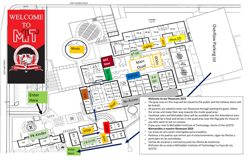  Showcase Map